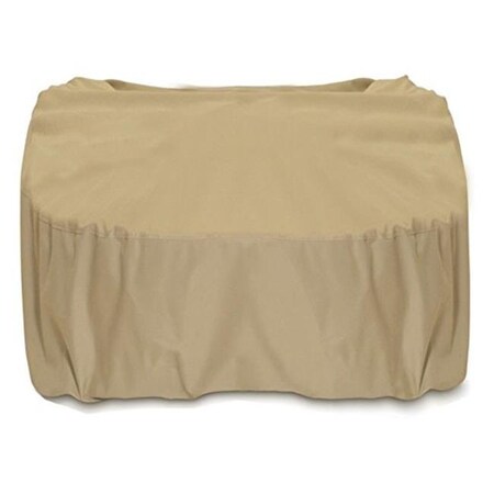 Smart Solar Smart Solar 2D-FP44445 Two Dogs Designs 44 in. Square Fire Pit Cover - Khaki 2D-FP44445